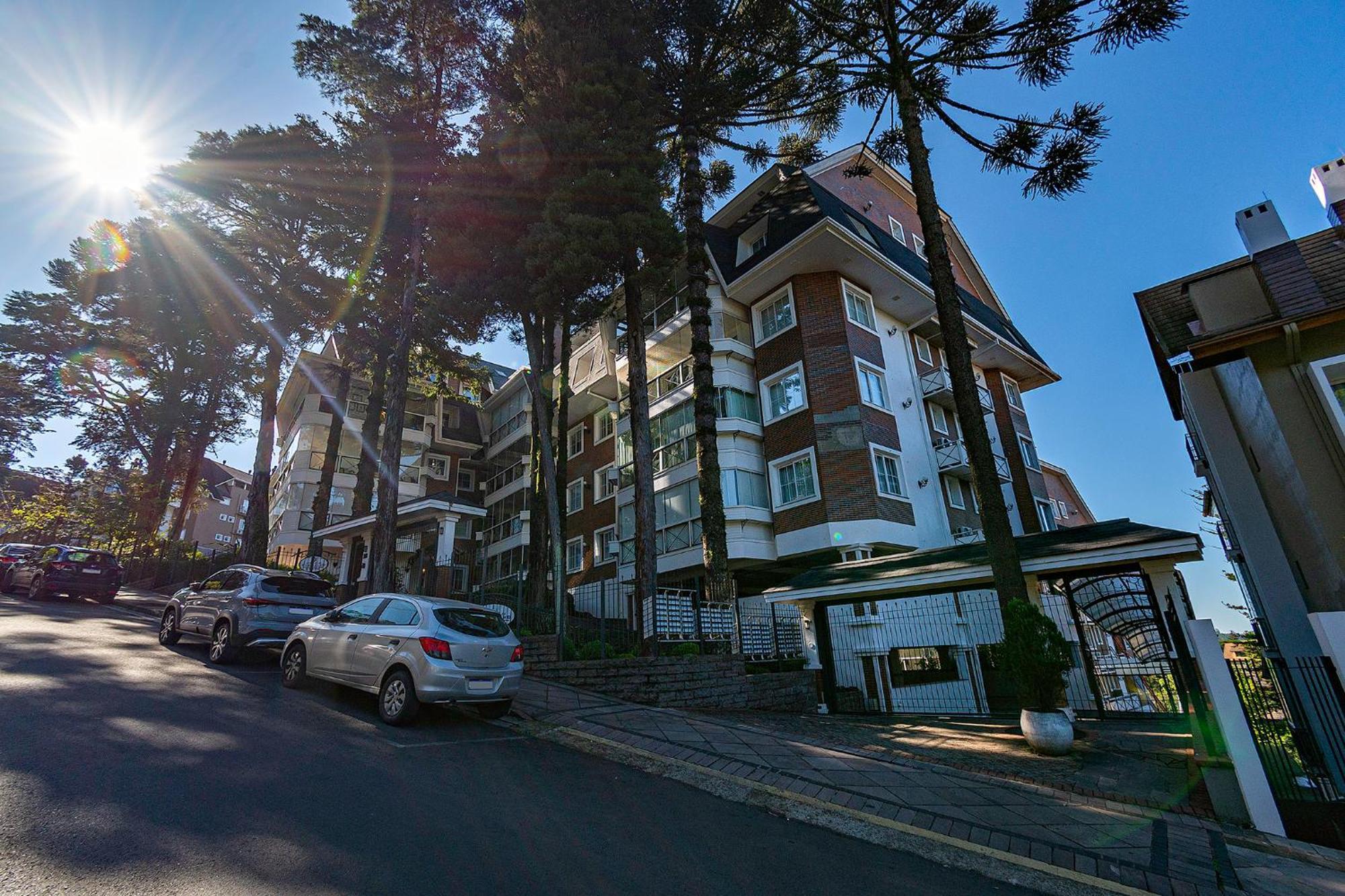 Incrivel Apartamento A 500M Da Rua Coberta Gramado Exterior foto