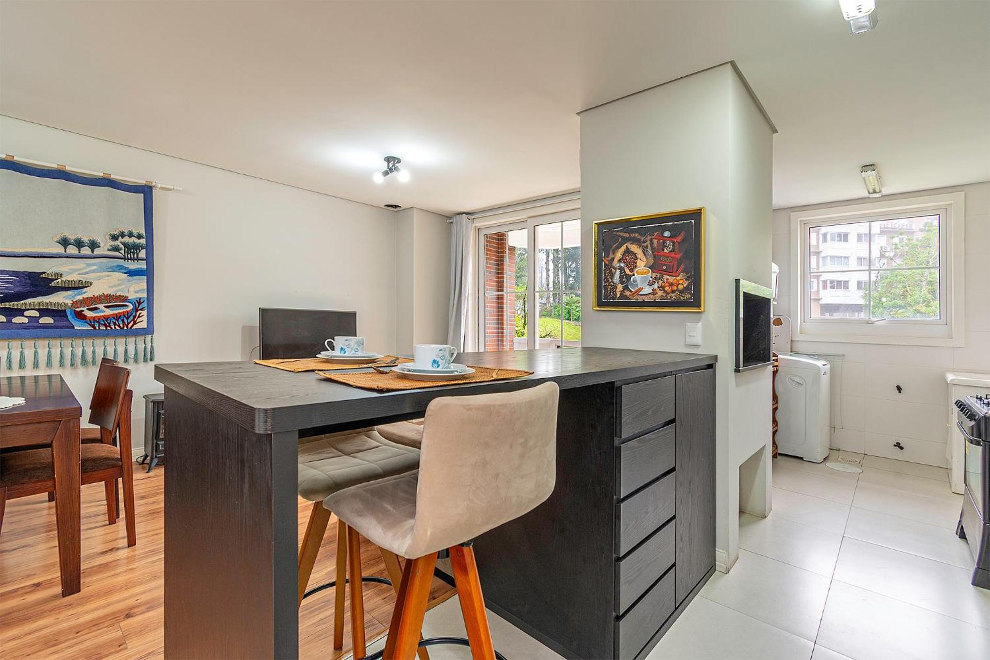 Incrivel Apartamento A 500M Da Rua Coberta Gramado Exterior foto