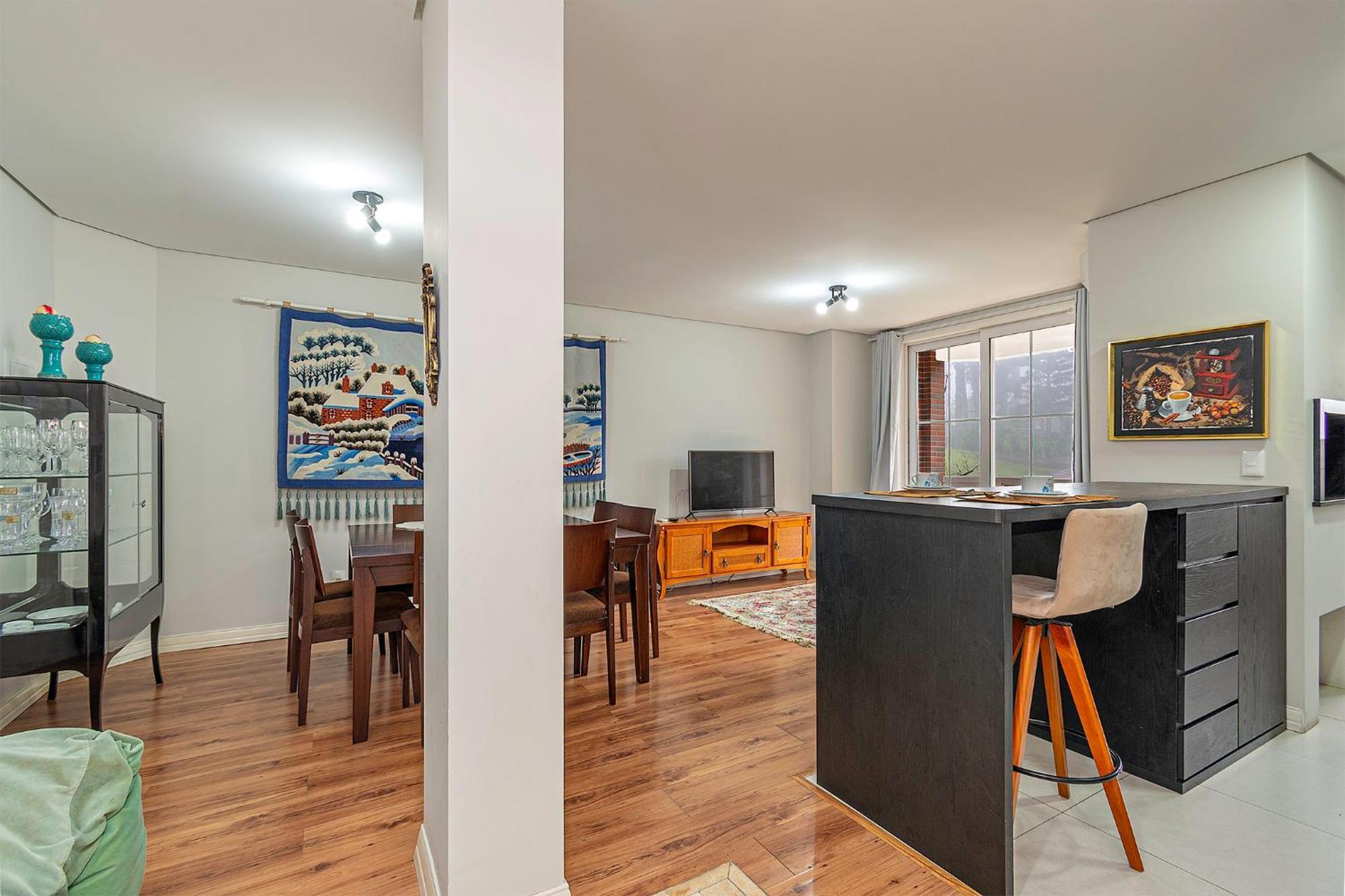 Incrivel Apartamento A 500M Da Rua Coberta Gramado Exterior foto